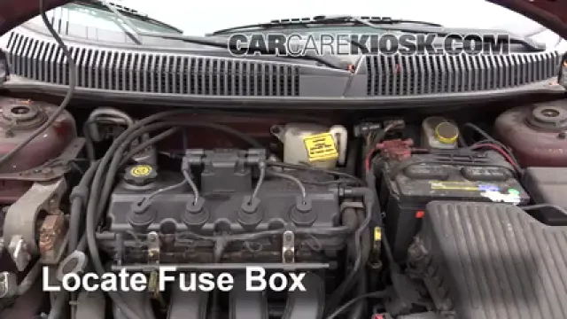 2002 Dodge Neon SE 2.0L 4 Cyl. Fuse (Engine) Replace